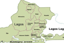 Lagos State map