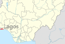 Lagos map