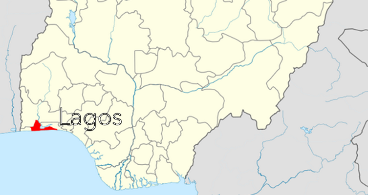 Lagos map