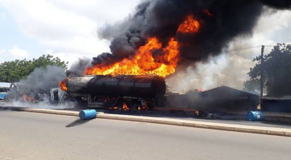 MASS BURIAL 105 Dead 55 Injured In Jigawa Petrol Tanker