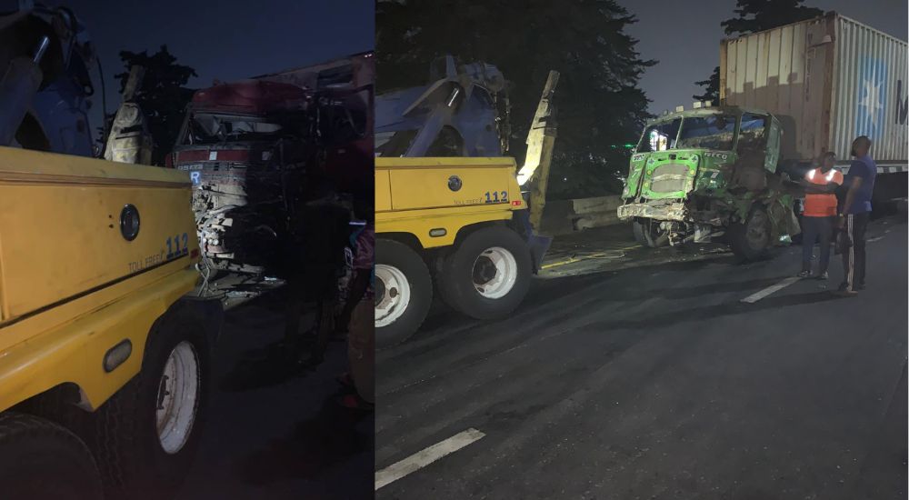 One Dead Three Injured In Lagos Multiple Truck Accident