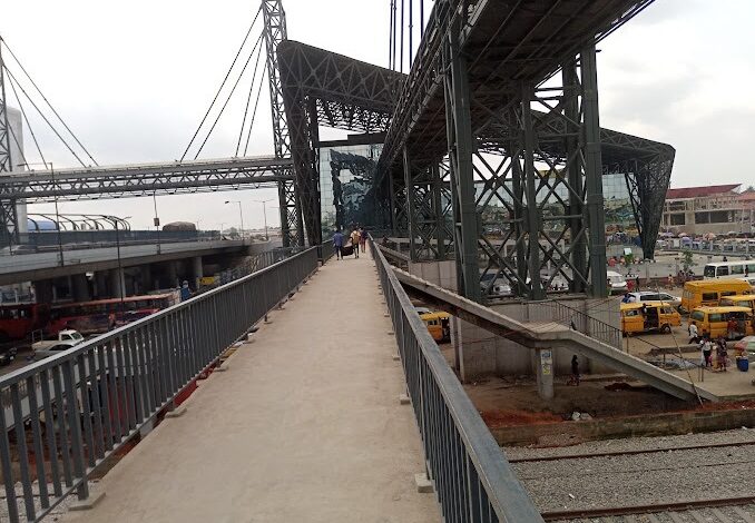 Oshodi pedestrain bridge