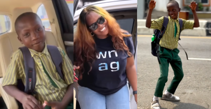 Nigerians donate ₦2M to schoolboy after viral dance with businesswoman