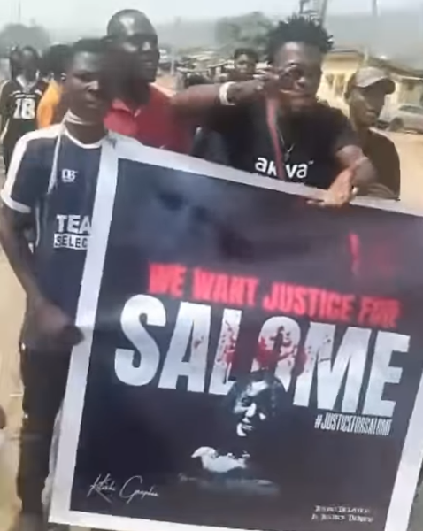 Justice for Salome: Protest breaks out in Abuja over murder of corps member