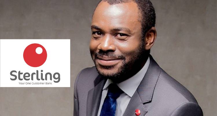 Sterling Bank Logo and its CEO Abubakar Suleiman 2 1