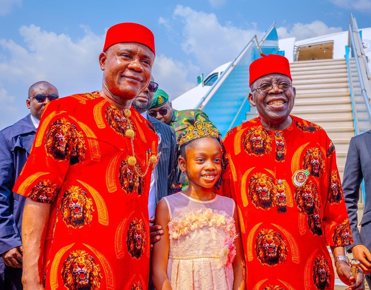 Tinubu and Gov Mbah in Enugu