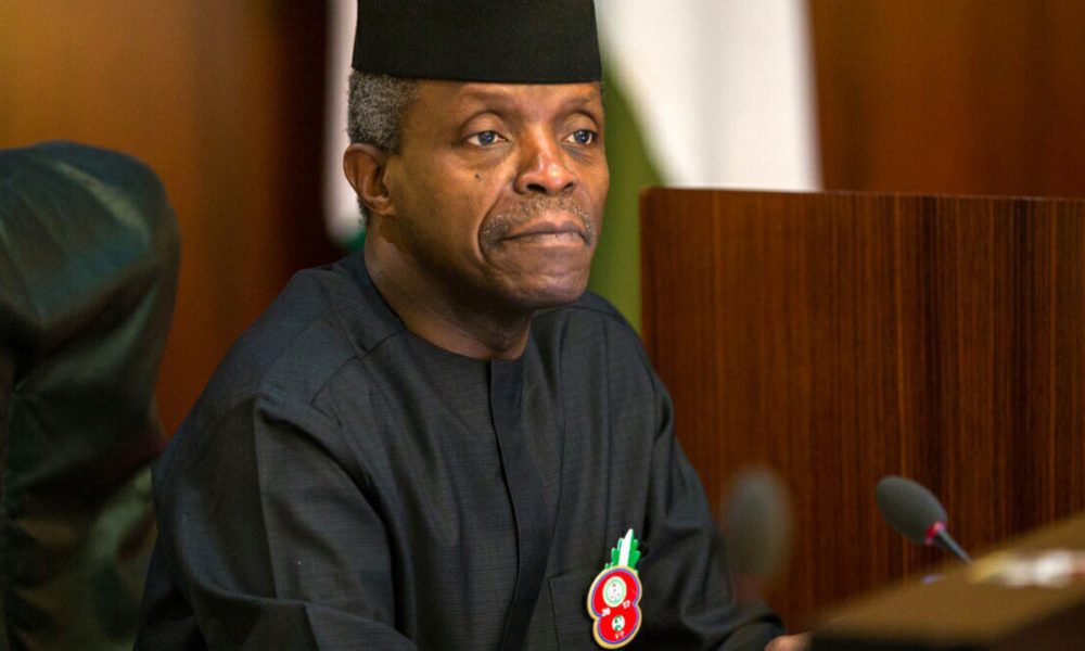 Vice President Yemi Osinbajo