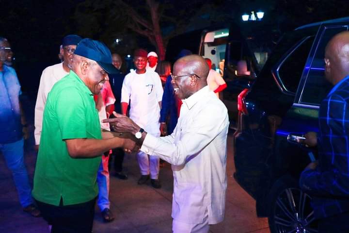 Wike Welcomes Oshiomhole To Rivers Ahead Of Project Inauguration 1