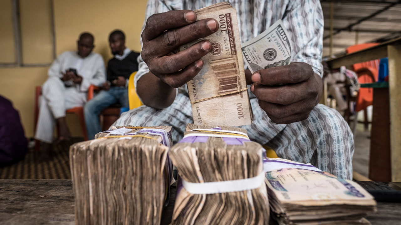 naira at forex market