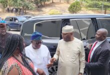 Atiku Tambuwal Imoke meet Obasanjo in Abeokuta 1008x630