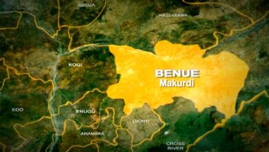 Benue State map