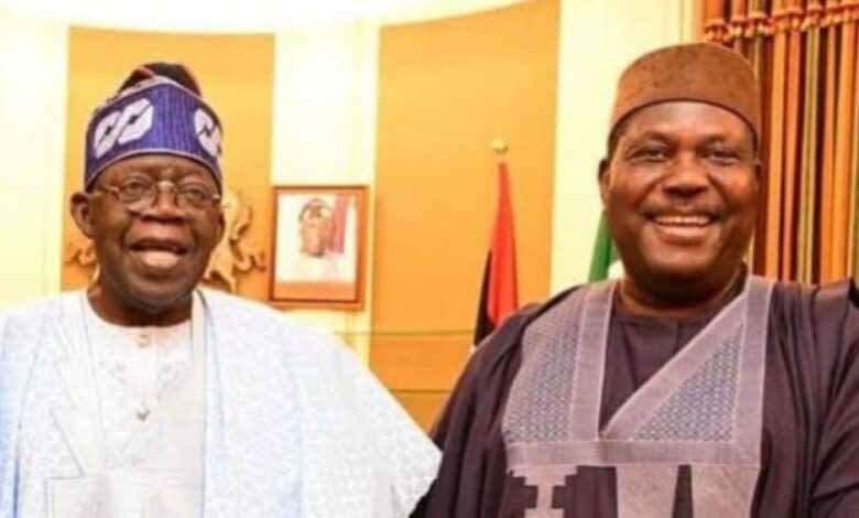 Bola Tinubu and George Akume