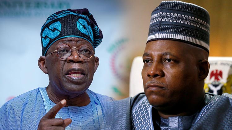 Bola Tinubu and Shettima