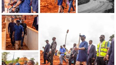 GOV OKPEBHOLO CONNECTS MORE COMMUNITIES IN EDO CENTRAL INSPECTS 36 KM NEW ROAD 3