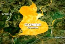 Gombe State map