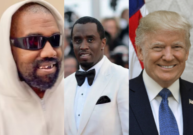 Kanye West Diddy Donald Trump