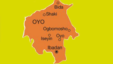 Map of Oyo State