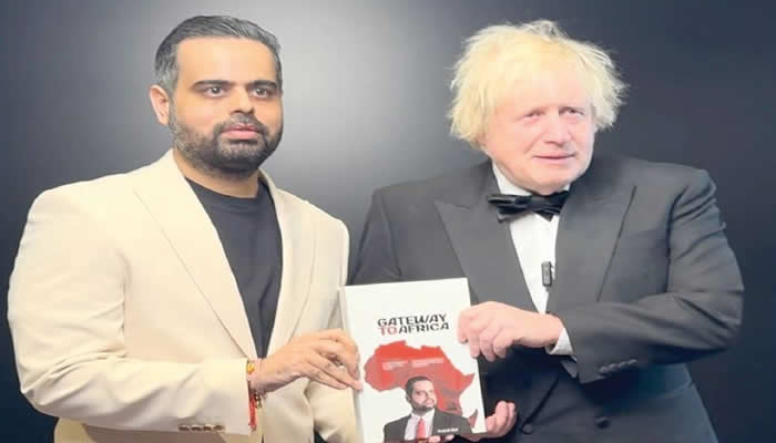 PRATEEK SURI AND BORIS JOHNSON