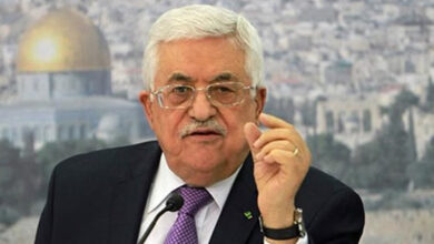 Palestinian president Mahmud Abbas