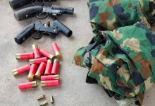 Police bust kidnappers hideout recover arms military uniform in Delta 1080x630