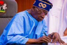 Tinubu signs