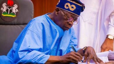 Tinubu signs