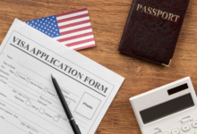 visa application composition with american flag 23 21491178131