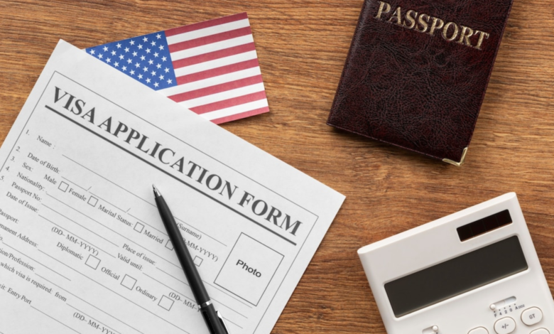 visa application composition with american flag 23 21491178131