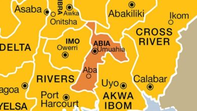 Abia state map