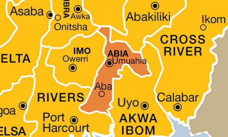 Abia state map