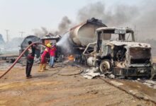 Abuja Truck Explodes 1