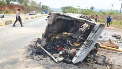 BURNT VEHICLE