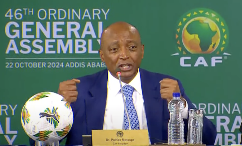 CAF president Patrice Motsepe