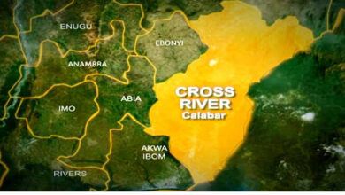 Cross River State map