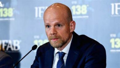 FIFA Secretary General Mattias Grafstrom