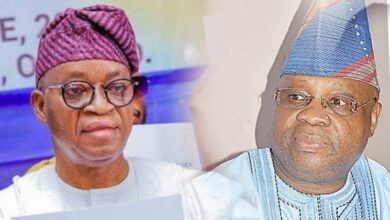 Gboyega Oyetola and Ademola Adeleke 1