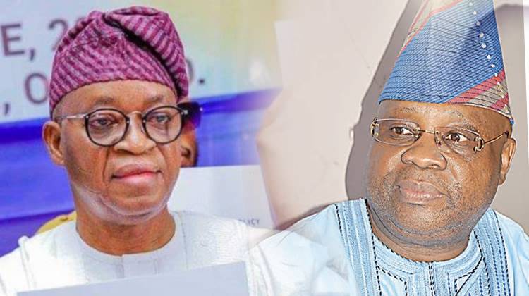 Gboyega Oyetola and Ademola Adeleke 1