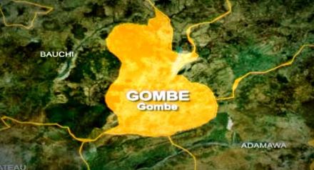 Gombe State map