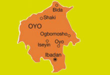 Map of Oyo State