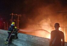 Otedola Bridge fire explosion 1