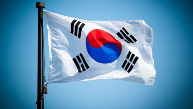 South Korea flag